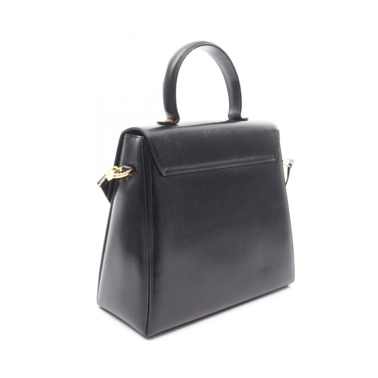 Salvatore Ferragamo Leather Gancini Handbag
