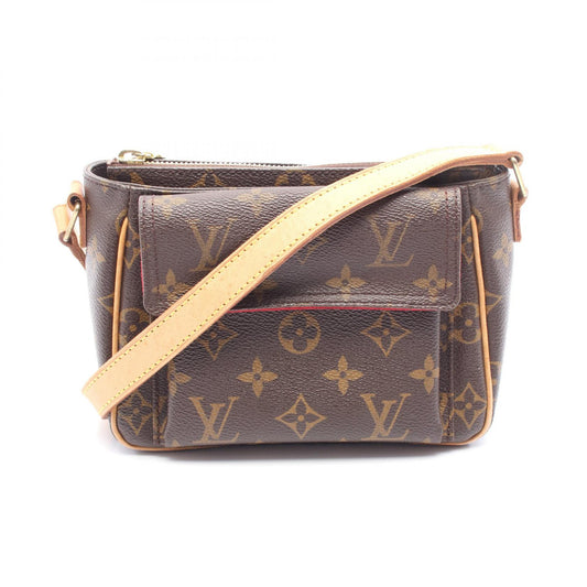 Louis Vuitton Vivacite PM Shoulder Bag Brown