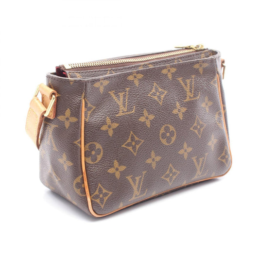 Louis Vuitton Vivacite PM Shoulder Bag Brown