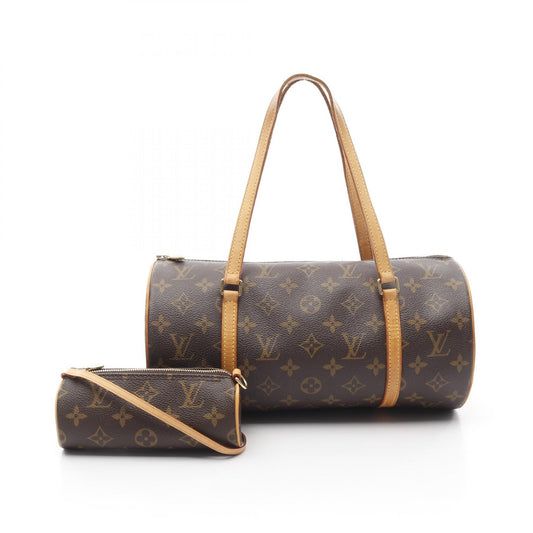 Louis Vuitton Papillon 30 Handbag Monogram Brown M51385