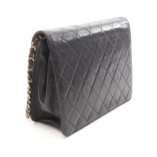 Chanel Lambskin Matelasse Single Flap Shoulder Bag
