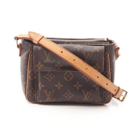 Louis Vuitton Vivacite PM Shoulder Bag Brown