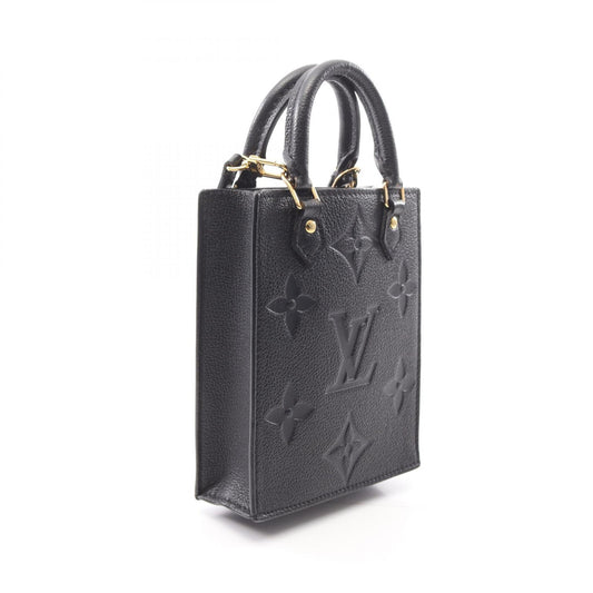 Louis Vuitton Monogram Empreinte Leather Petite Sac Plat Handbag M81417