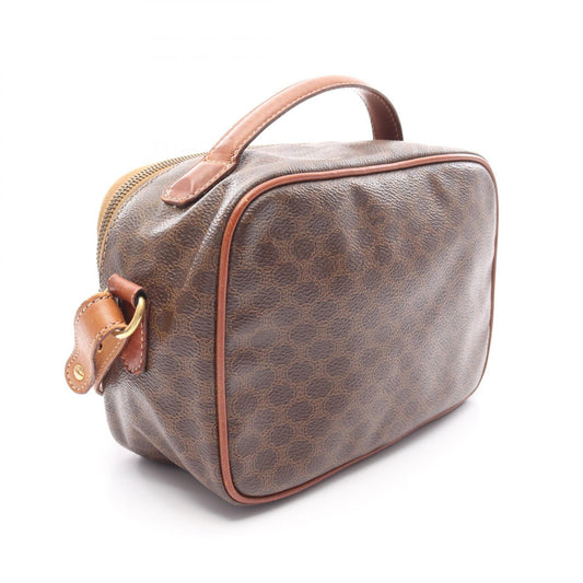 Celine Macadam Handbag PVC Coated Canvas Leather