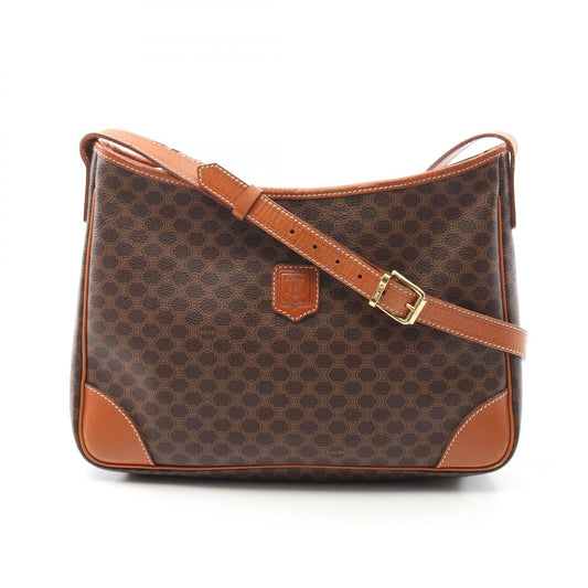 Celine Macadam Shoulder Bag PVC Leather