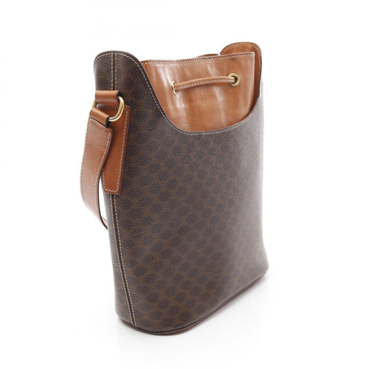 Celine Macadam Shoulder Bag PVC Leather