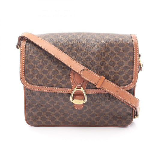 Celine Macadam Shoulder Bag PVC Leather