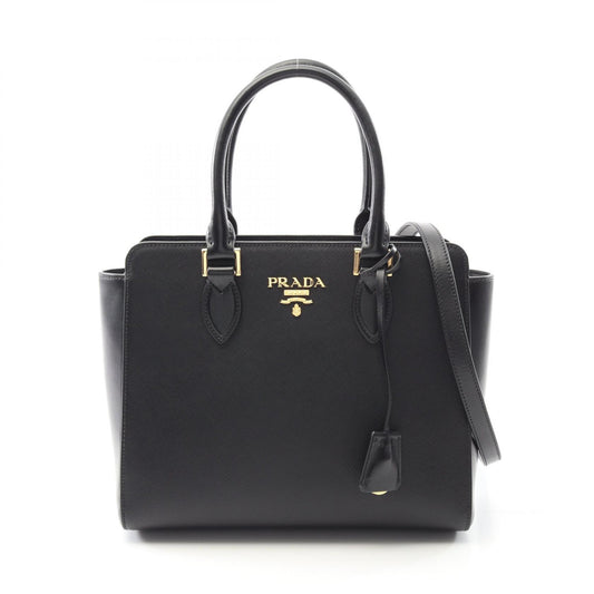 Prada Leather Saffiano Soft Calf Handbag 1BA113