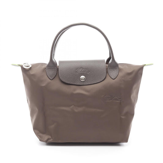 Longchamp Le Pliage Green S Tote Bag Nylon Leather