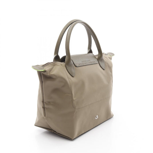 Longchamp Le Pliage Green S Tote Bag Nylon Leather
