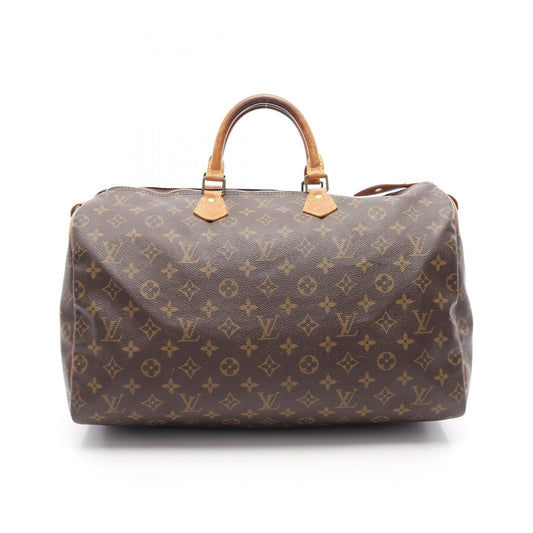 Louis Vuitton Speedy 40 Handbag Monogram Brown