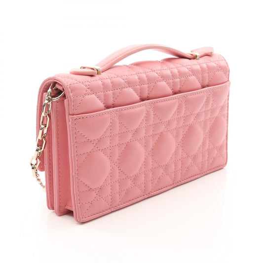 Dior My Dior Mini Handbag Cannage Leather Pink