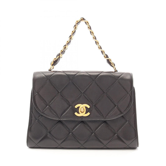 Chanel Matelasse Lambskin Handbag Black