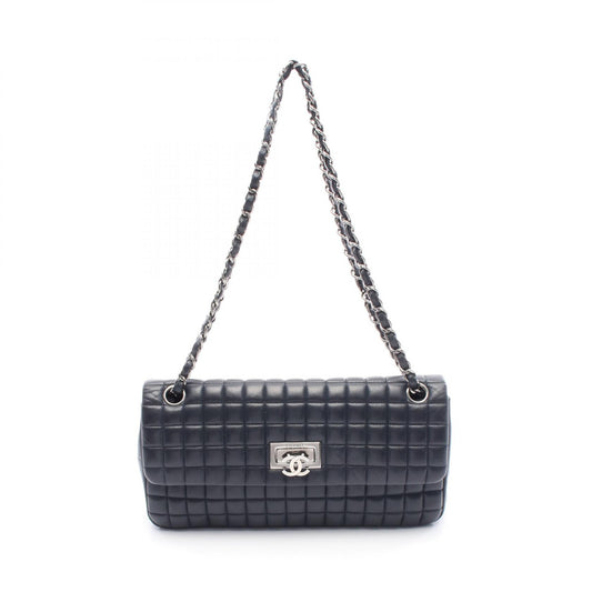 Chanel Leather Chocobar Shoulder Bag