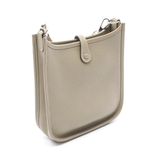 Hermes Evelyne TPM Leather Shoulder Bag Green