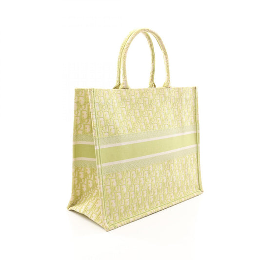 Dior Canvas Book Tote Large Tote Bag