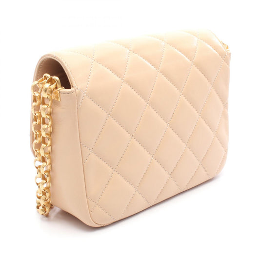 Chanel Matelasse Coin Motif Leather Shoulder Bag