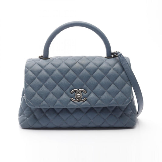 Chanel Coco Handle Flap Bag Caviar Leather