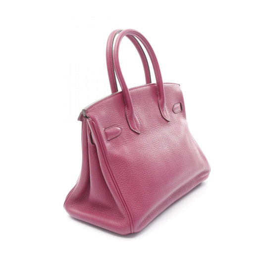 Hermes Birkin 30 Leather Handbag Pink