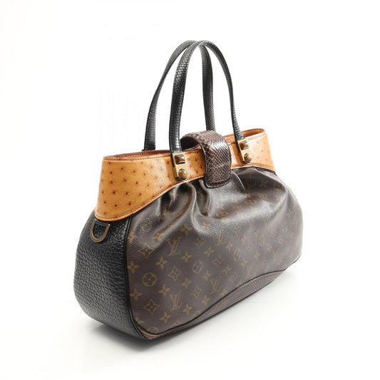 Louis Vuitton Oscar Monogram Exotic Handbag M95091