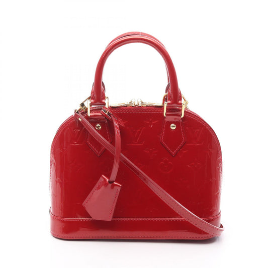 Louis Vuitton Alma BB Monogram Vernis Handbag
