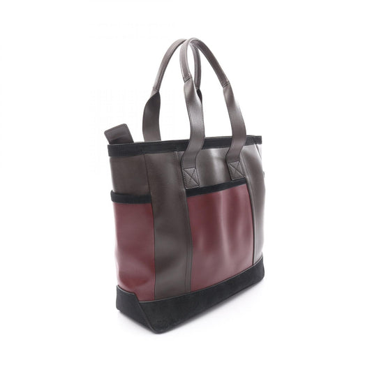 Tod's Leather Suede Tote Bag