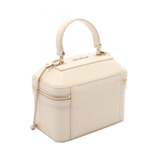 Bvlgari Serpenti Leather Vanity Handbag