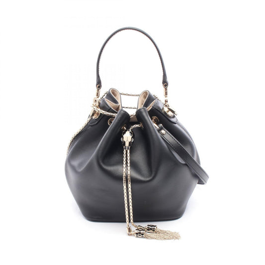 Bvlgari Serpenti Forever Leather Shoulder Bag