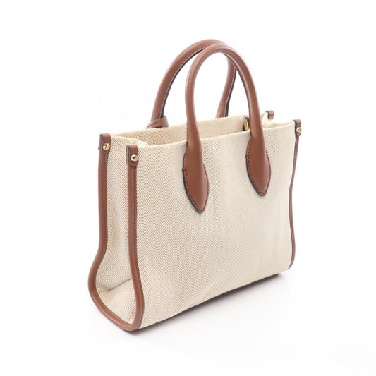 Michael Kors Canvas Leather Handbag