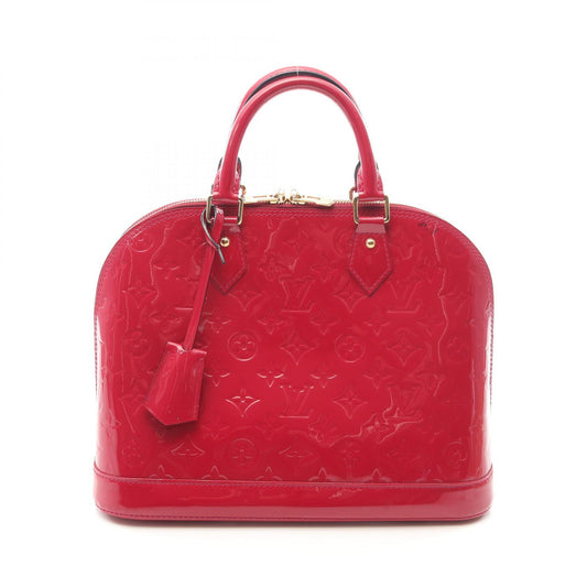 Louis Vuitton Alma PM Monogram Vernis Magenta Handbag