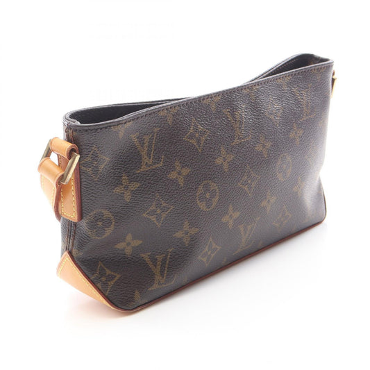 Louis Vuitton Trotter Shoulder Bag Monogram Brown