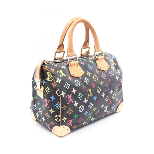 Louis Vuitton Speedy 30 Handbag Monogram Black