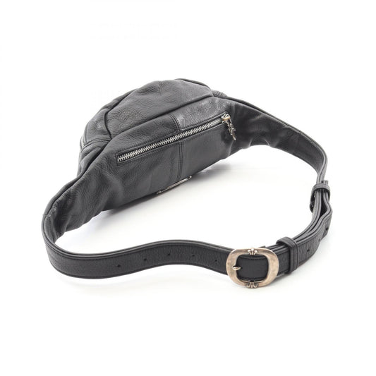 Chrome Hearts Leather Waist Bag Black