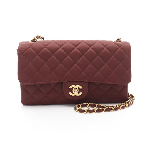Chanel Nylon Matelasse Single Flap Shoulder Bag