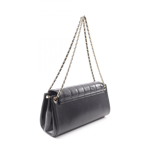 Chanel 2.55 Chocolate Bar Lambskin Shoulder Bag