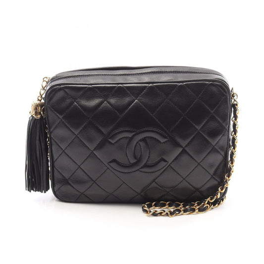 Chanel Matelasse Fringe Lambskin Shoulder Bag