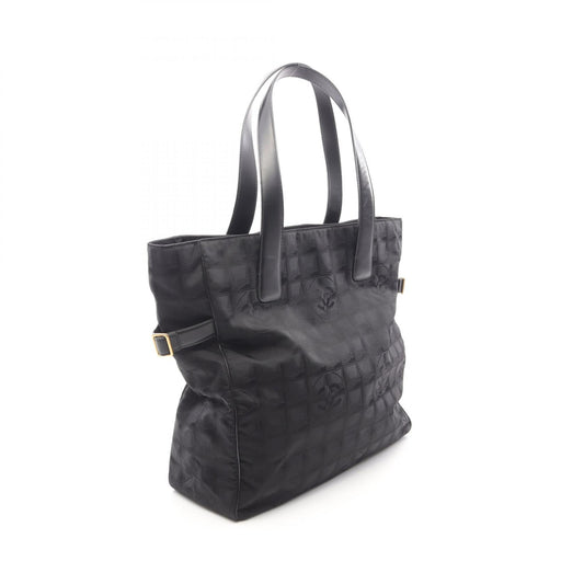 Chanel Nylon Canvas Leather Tote Bag A15825