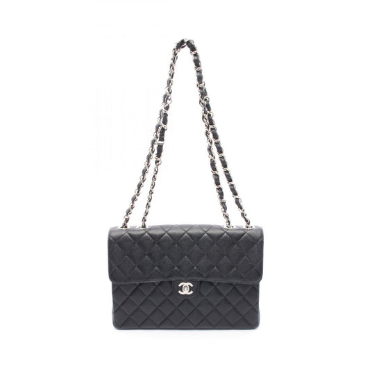Chanel Caviar Skin Matelasse Single Flap Bag