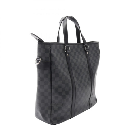 Louis Vuitton Tadao Tote Bag Leather PVC Canvas