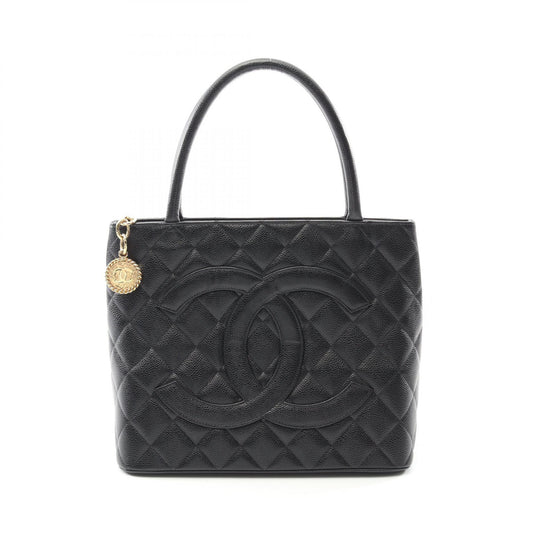 Chanel Leather Reissue Tote Bag Black A01804