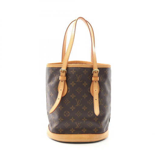 Louis Vuitton Monogram Bucket PM Handbag M42238