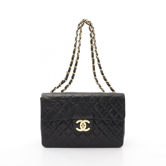 Chanel Lambskin Shoulder Bag Black