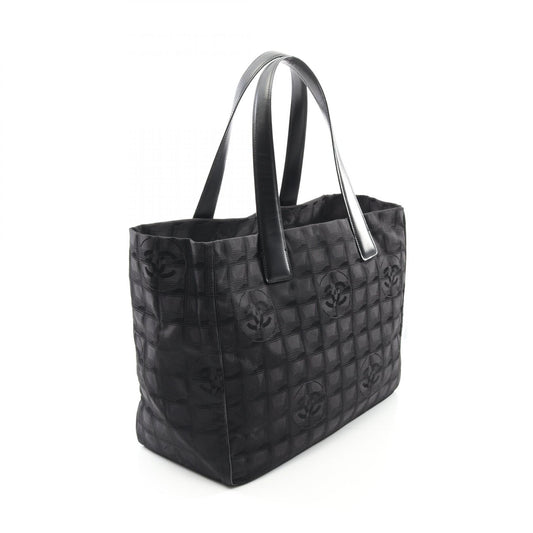 Chanel New Travel Line MM Tote Bag Nylon Canvas