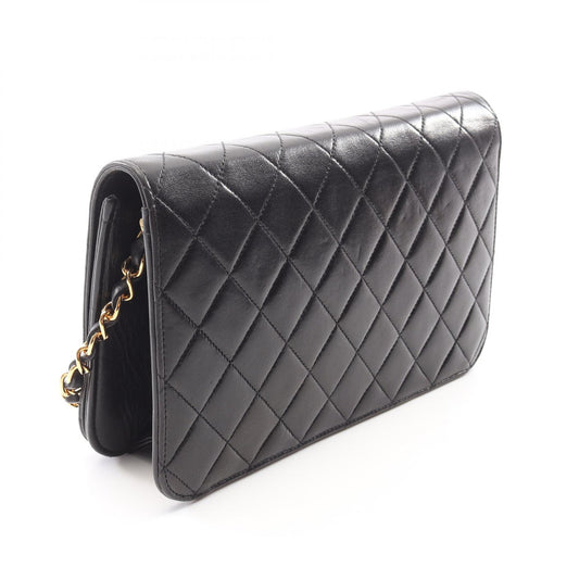 Chanel Lambskin Single Flap Shoulder Bag