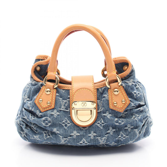 Louis Vuitton Denim Leather Monogram Handbag M95020