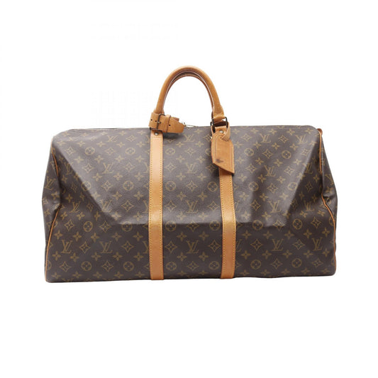 Louis Vuitton Keepall 55 Boston Bag Monogram