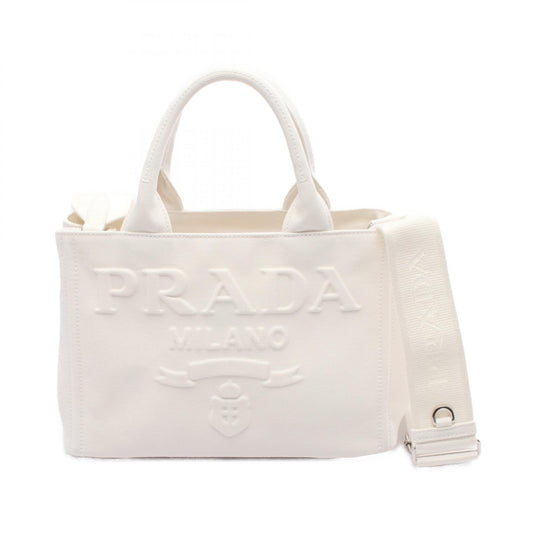 Prada CANAPA Canvas Tote Bag 1BG439
