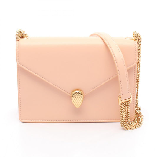 Bvlgari Serpenti Forever Leather Shoulder Bag