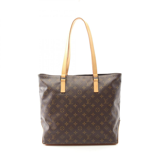Louis Vuitton Cabas Mezzo Tote Bag Monogram Brown