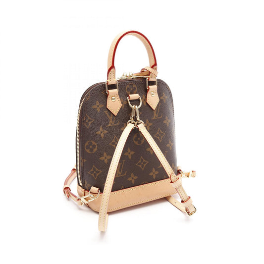 Louis Vuitton Alma Backpack Monogram Brown M47132